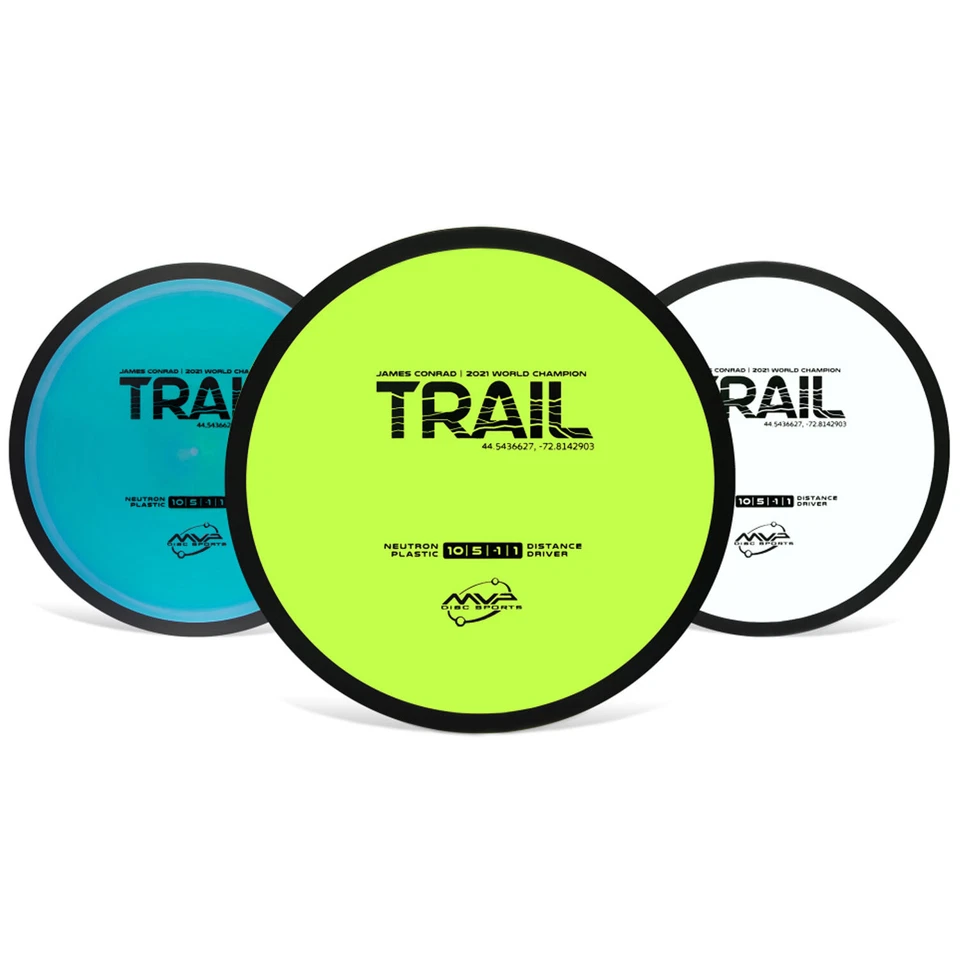 MVP Disc Golf James Conrad Neutron Trail Driver 10/5/-1/1 - Choose Exact Disc - Image 1 of 1