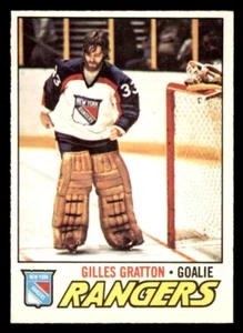 1977 OPC O-Pee-Chee Hockey #207 Gilles Gratton NM/MT *d2 - Picture 1 of 2