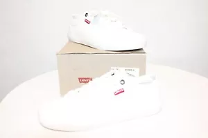 Levi's Woods Damen Sneaker Weiß EU Größe 38 Neu Rechnung MwSt - Bild 1 von 4