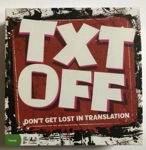 TXT OFF Don't Get Lost In Translation Texting Board Game - Picture 1 of 2