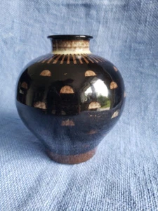Antike Hedwig Bollhagen Vase Haël-Werkstätten um 1940 HB geprägt&signiert - Bild 1 von 6