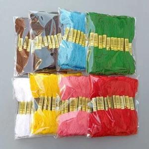 Unique Cross Stitch Thread Polyester Cotton Sewing Tool Floss Sewing Skeins - Picture 1 of 19
