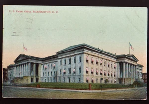WASHINGTON DC 1910 U.S. Patent Office Postcard PC - Picture 1 of 2