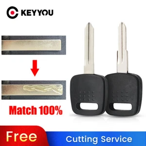 BLADE CUT by PHOTO Car Key Case For Nissan Titan and Frontier Transponder Key - Foto 1 di 9