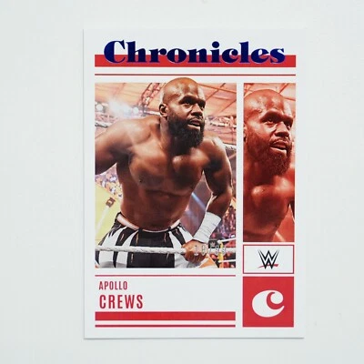 2023 Chronicles WWE APOLLO CREWS Chronicles Blue /99 #3 - Image 1 of 2