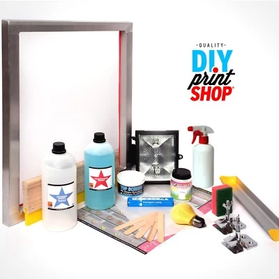 Kit Serigrafia Facile Fai da Te | Siebdruck Set | DIY Screen Printing - Image 1 of 4