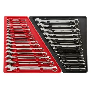 Combination SAE and Metric Wrench Mechanics Tool Set (30-Piece) - Picture 1 of 12