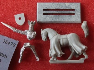 Games Workshop Zitadelle bretonisch montiert Lord Knight Knights Metallfigur GW E - Bild 1 von 2