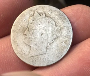1890 Liberty Head V-Nickel, US 5 Cent, G Wholesale is $6 - Picture 1 of 4