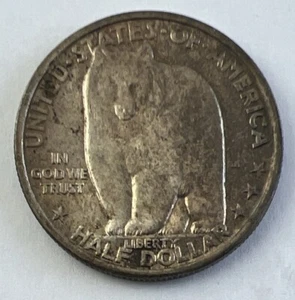 1936 San Francisco Oakland Bay Bridge Commemorative Half Dollar - Picture 1 of 3