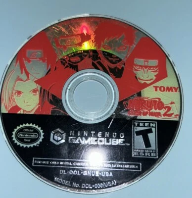 Naruto: Clash of Ninja 2 (Nintendo GameCube, 2006)  AS IS - Image 1 of 2