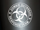 1 x Plott Aufkleber Zombie Outbreak Biohazzard Sticker Shocker Tuning Fun Gag