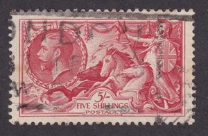 MATT'S STAMPS SCOTT GREAT BRITAIN #223 GEORGE V SEAHORSES 1934 ISSUE, USED CV$60 - Picture 1 of 3