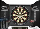 New! Winmau Blade 6 championship dartboard and darts set complete cabinet
