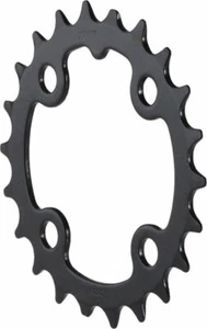 Mountain Bike Chainring (RaceFace) 22T 4 Bolt 9 Speed 64mm BCD Bicycle New - Picture 1 of 1