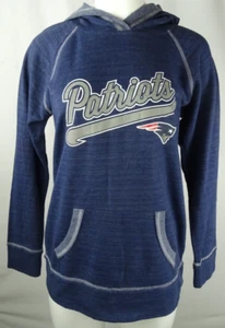New England Patriots NF Team Apparel Women's Pullover Hoodie - Picture 1 of 7