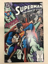 Superman the Man of Steel #2 1991 Louise Simonson Cerberus bites back! B10
