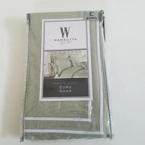Wamsutta SAGE Baratta Stitch One Euro Sham New - Picture 1 of 2