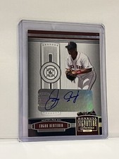 2005 Donruss Playoff Signature Series #27 Edgar Renteria Boston Red Sox