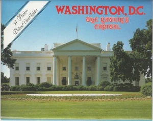Vintage WASHINGTON D.C. Postcard Type Fold Out Photo Views (14) Pentagon ++ - Picture 1 of 2