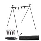 Hanging Rack Aluminum Alloy Camping Firm Hiking Movable Picnic Strong Hooks