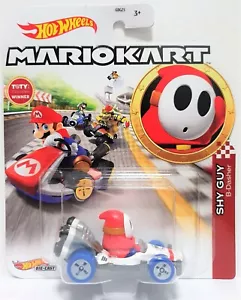 Shy Guy B-Dasher Hot Wheels Mario Kart Die-cast Brand New - Bild 1 von 3