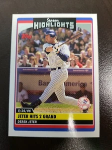 2006 Topps  Derek Jeter card #UH177 - Picture 1 of 2