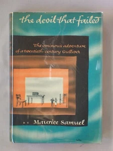 1. Auflage DER TEUFEL DER SCHEITERTE Maurice Samuel 1952 HARDCOVER FANTASY BUCH - Bild 1 von 3