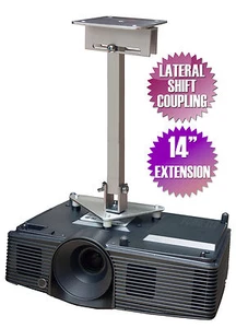 Supporto da soffitto proiettore per Epson PowerLite Pro Cinema 810 HQV 9100 9350 9500 UB - Foto 1 di 1