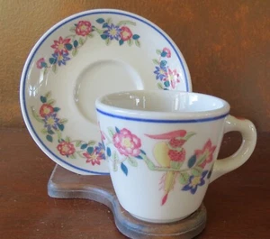 Shenango China Yellow Bird Restaurant Ware Cup & Saucer Set(s) - Picture 1 of 5