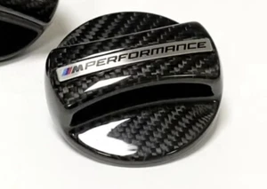 Cubierta de tapa de llenado de combustible de fibra de carbono genuina BMW M PERFORMANCE G20 G21 G30 G31 G80 - Imagen 1 de 6