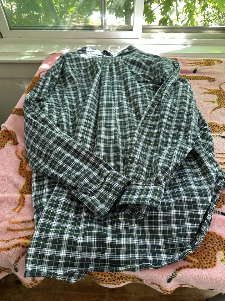 Ralph Lauren Men's 4XLB Cotton Shirt Multicolor Plaid, Button-Up, Long Sleeve - Image 1 of 4