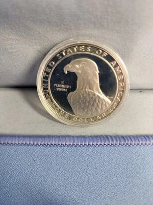 1983-S Los Angeles XXIII Olympiad Commemorative 90% Silver 1 Ounce Dollar $1 - Image 1 of 4