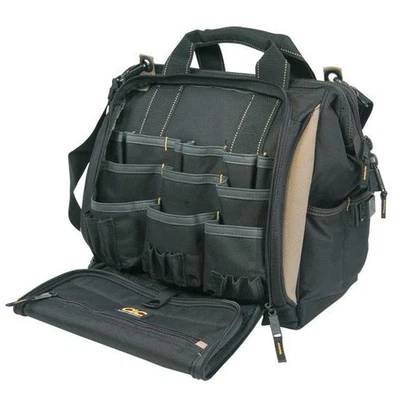 CUSTOM LEATHERCRAFT CLC Work Gear Multi-Compartment Tool Carrier Bag 13-inch