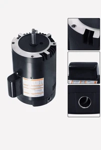B127 3/4 HP Swimming Pool Motor 3450 RPM Single Speed C-Face Pool Pump Motor - Picture 1 of 10