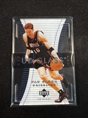 Pau Gasol | 2003-04 UD Glass #27 Crystal Acetate /100 HOF - Grizzles🔥🏀 Foto 1 de 3