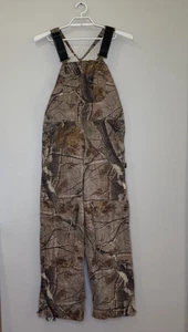 Carhartt Bib Overalls Mens 32 X 30 Realtree AP Camo Canvas Double Knee - Picture 1 of 17