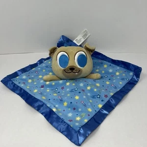 Disney Lovey Security Blanket Comfort Toy Pug Puppy Dog Plush Stuffed Animal - Picture 1 of 14