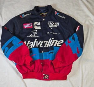 Giacca da corsa vintage anni 90 Mark Martin Jeff Hamilton #6 Valvoline NASCAR - taglia M - Foto 1 di 13