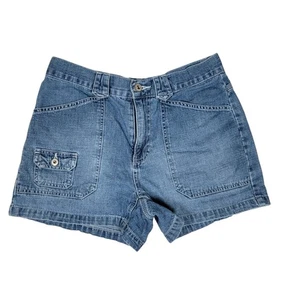 90s Old Navy Blue Jean Shorts Womens Size 6 - Picture 1 of 8