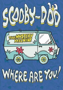 Scooby-Doo - Where Are You - Mystery Machine – Durable 17” X 24 Wall Art – NOT M - Picture 1 of 7