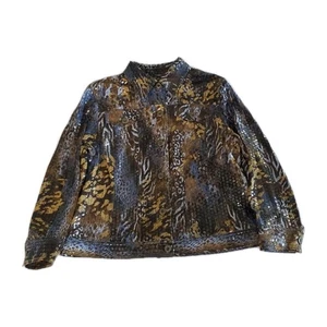 Giacca donna Ruby Rd Petites taglia 10P multicolore misto poliestere elasticizzato - Foto 1 di 12