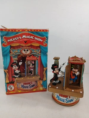1990s Mickey's Magic Show Action Musical Box The Sorcerer's Apprentice Enesco  - Image 1 of 4