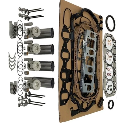 For ISUZU 4JB1 4JB1T Diesel Engine STD Overhaul Rebuild Kit with Full Gaskets - Image 1 of 2