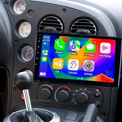 for Dodge Viper 2005-2006 Android14 Navi Carplay Car Stereo Radio Gps WIFI RDS - Image 1 of 4