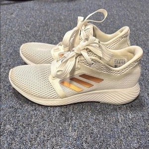 Adidas Edge Lux weiße Sneaker mit atmungsaktivem Strick-Mesh Damen 7 - Bild 1 von 8