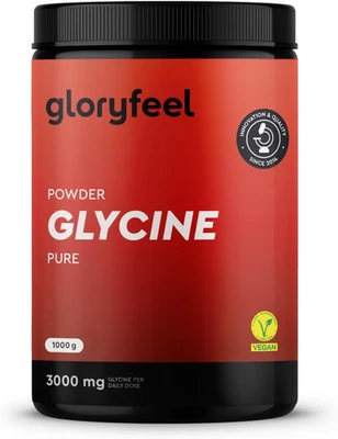 Glicina En Polvo 1000G (330 Porciones) - Alta Dosis 3000Mg De L-Glicina Al Día - - Imagen 1 de 4