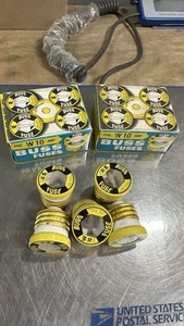 Buss W10 Fuses Lot Of 10 - Picture 1 of 2