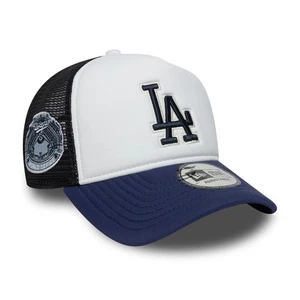 New Era 9FORTY E-Frame Trucker Cap LA Dodgers MLB World Series navy - Bild 1 von 6