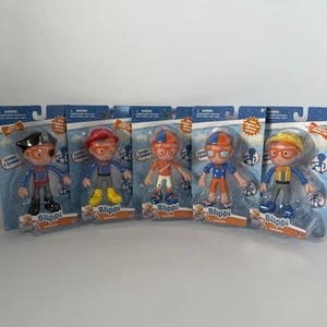 Blippi Pieghevole 5PZ Collezionismo, Costruzione, Calciatore, Surfer, Blippi, Pirata - Foto 1 di 21